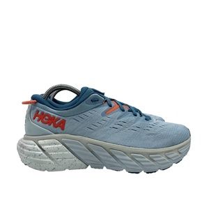 Hoka One One Womens Gaviota 4 1123199 BFPA Blue Running Shoes Sneakers Sz 9.5 B